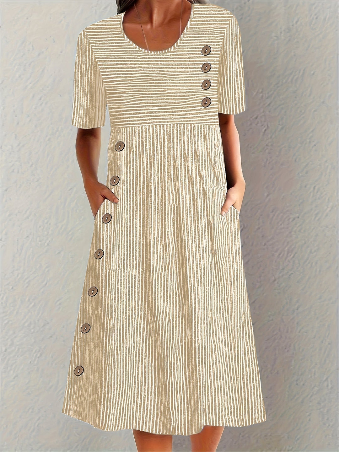 Allina | Robe d'été à rayures
