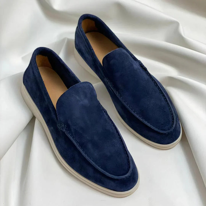 Luc | Mocassins élégants en daim