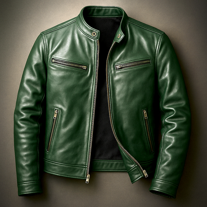 Paul | Veste en cuir vintage