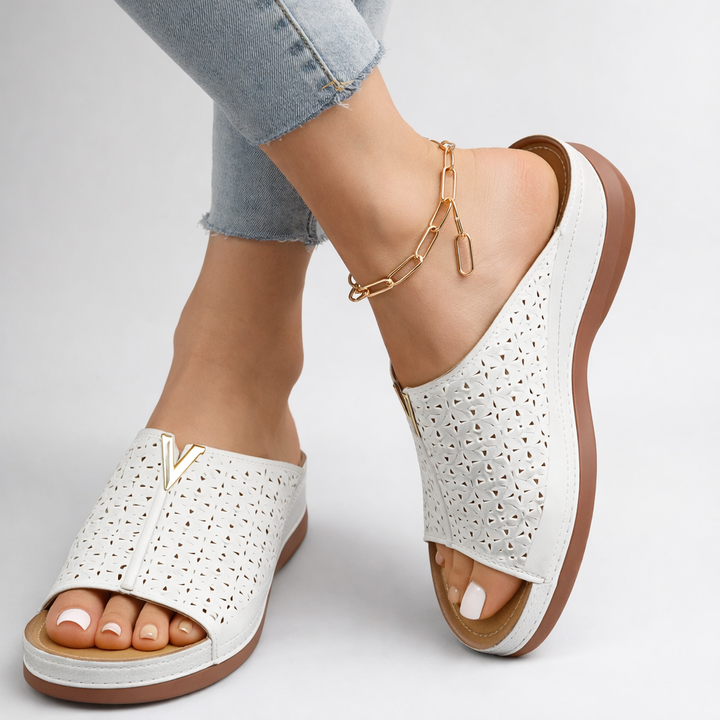 Sandales Vivara Orthopédiques En Cuir