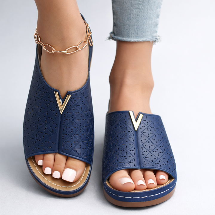 Sandales Vivara Orthopédiques En Cuir