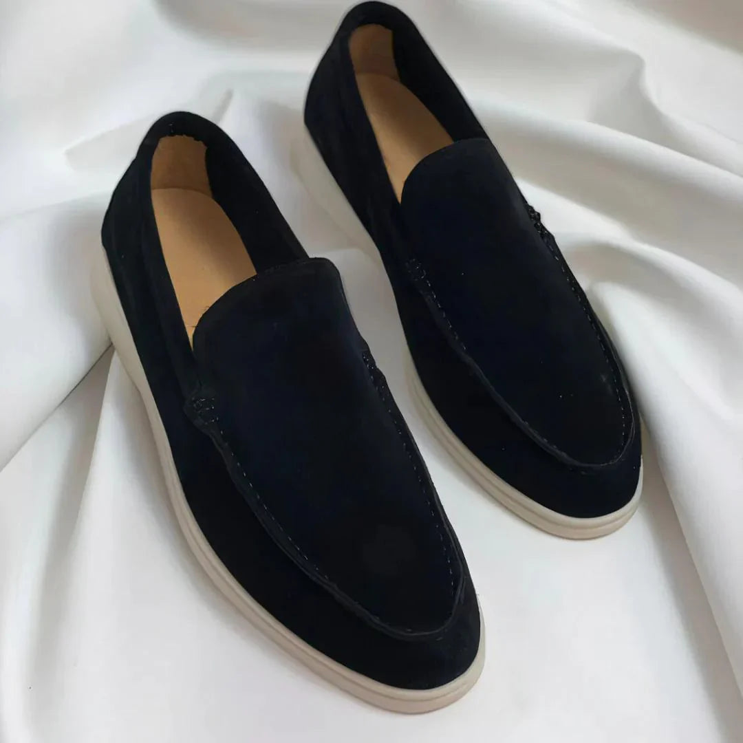 Luc | Mocassins élégants en daim