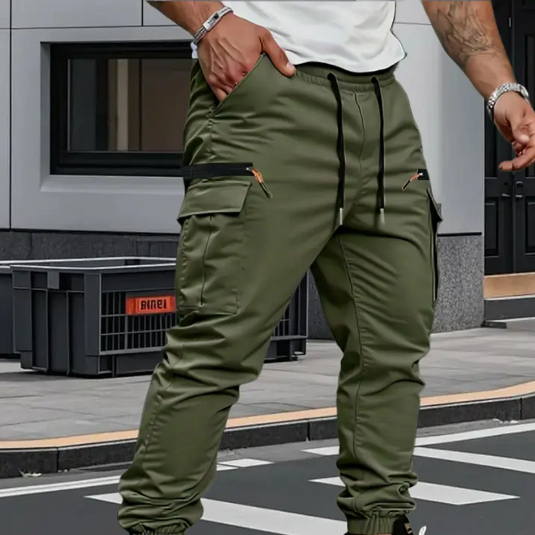 MATHIS | Pantalon Jogger Cargo Stretch pour Hommes