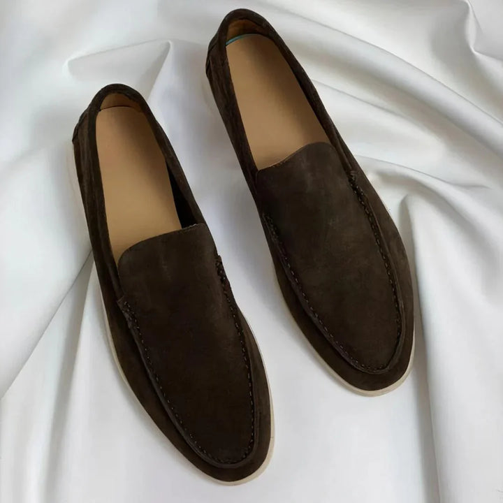 Luc | Mocassins élégants en daim