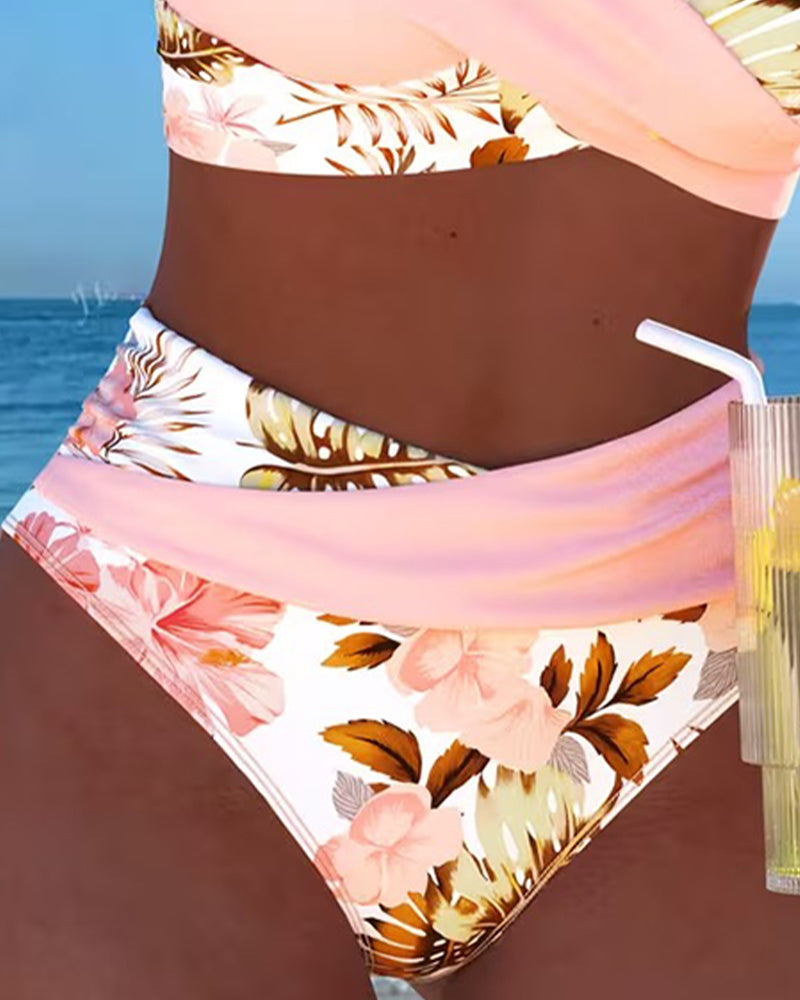 Jolie | Bikini floral contrast