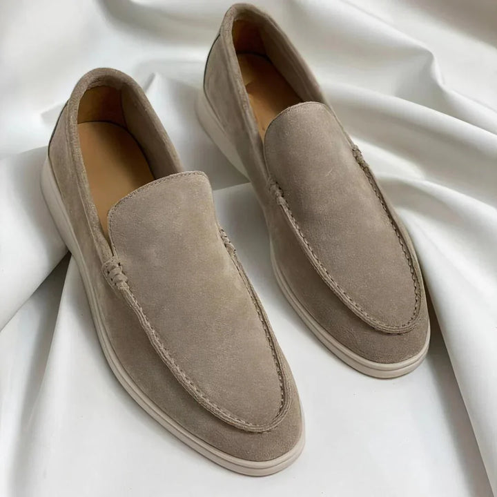 Luc | Mocassins élégants en daim