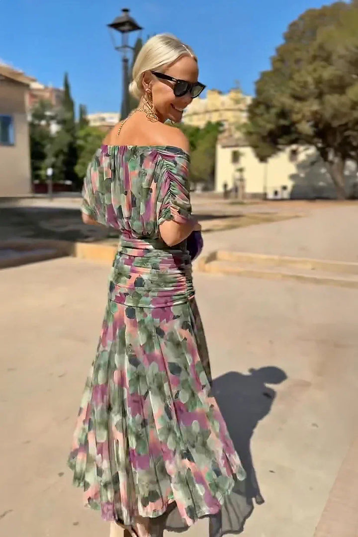 Juliette | Robe Maxi de Fête Élégante à Col V