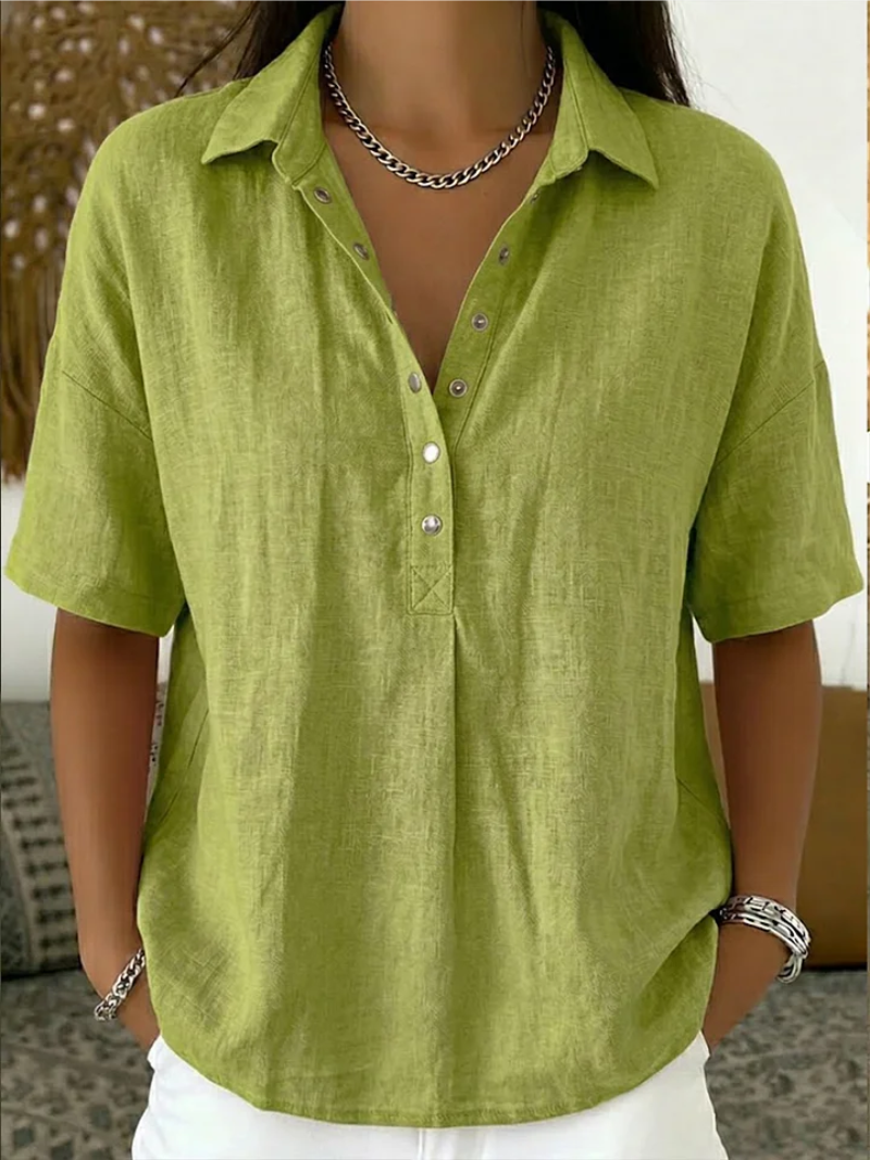 Hélèna | Blouse à col
