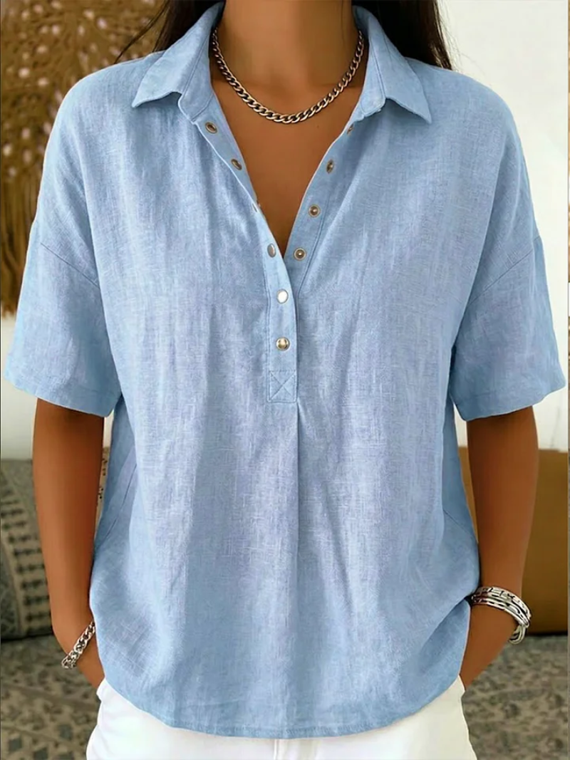 Hélèna | Blouse à col