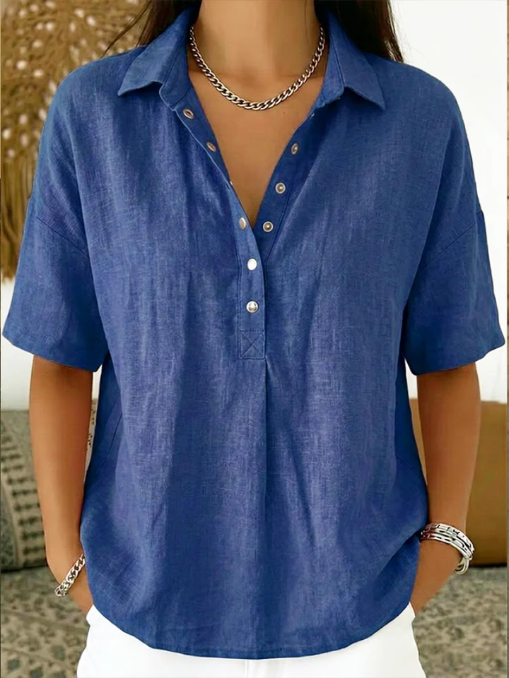 Hélèna | Blouse à col