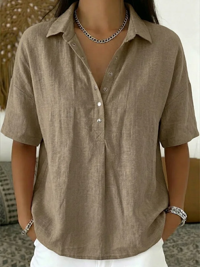 Hélèna | Blouse à col