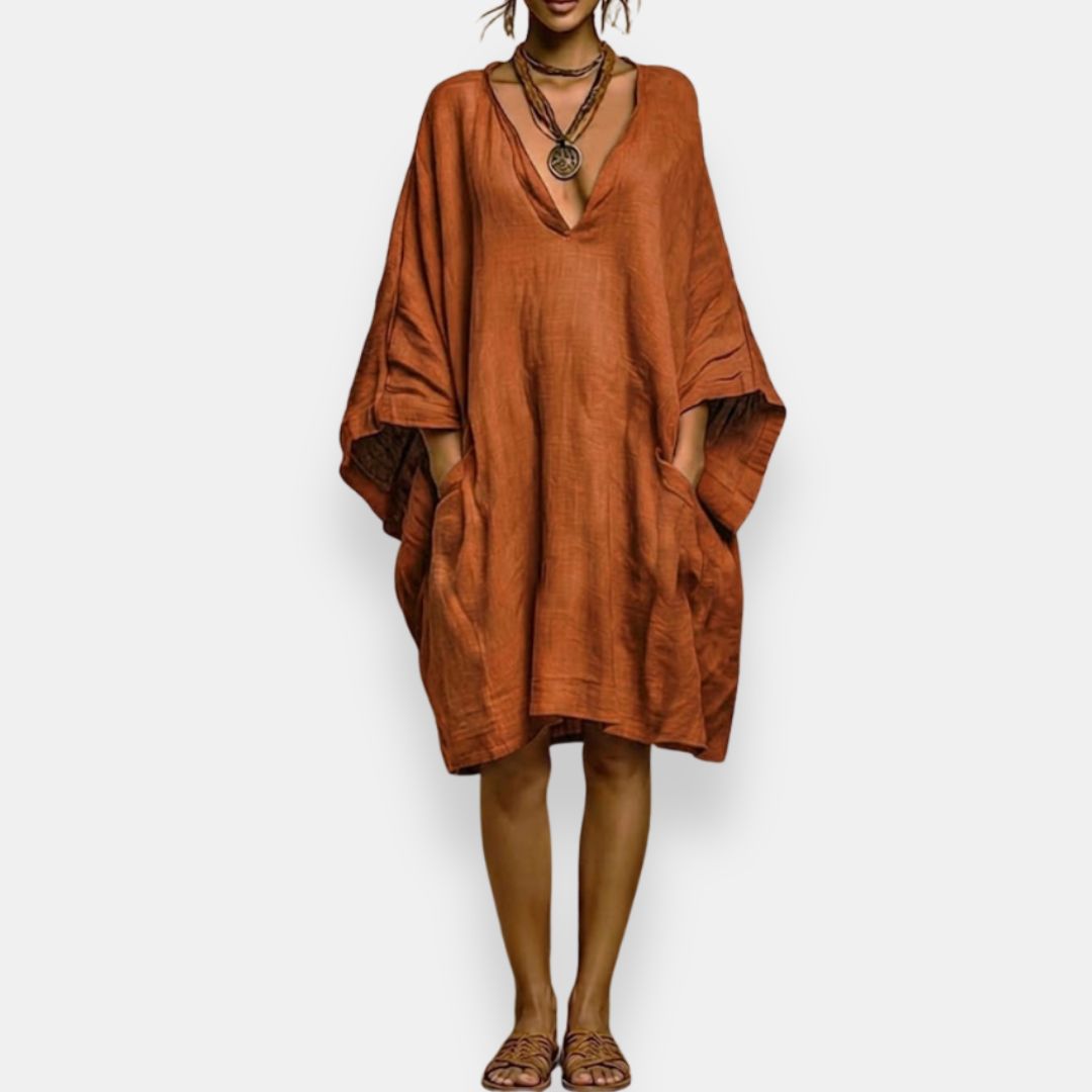 Rémi |  Robe Oversize Décolletée