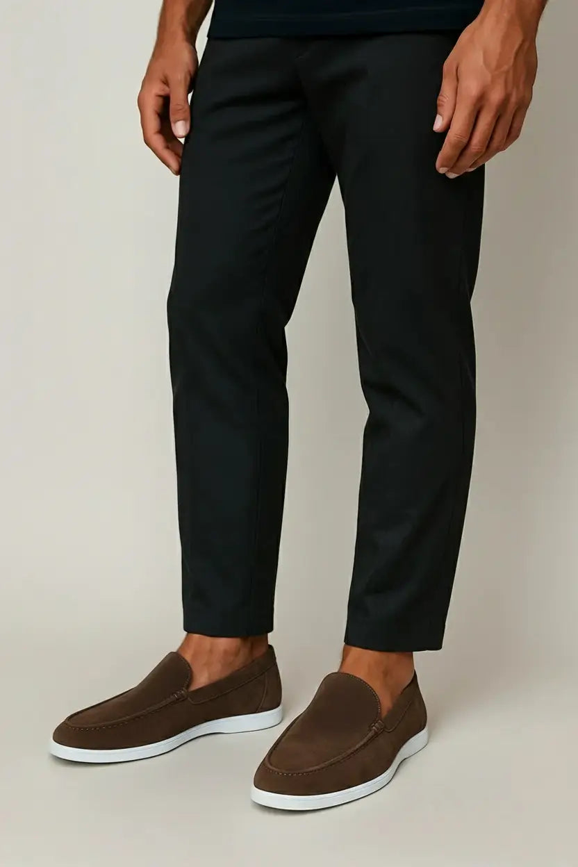 Luc | Mocassins élégants en daim