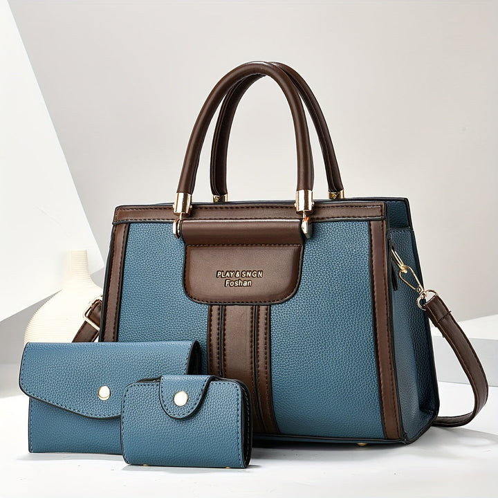 Sophie - Ensemble de sacs en cuir élégant 3 pièces