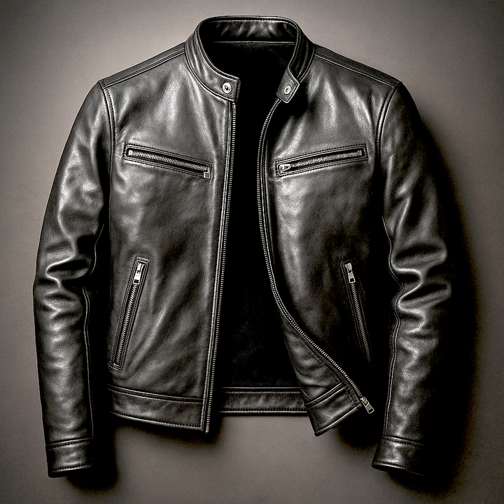 Paul | Veste en cuir vintage