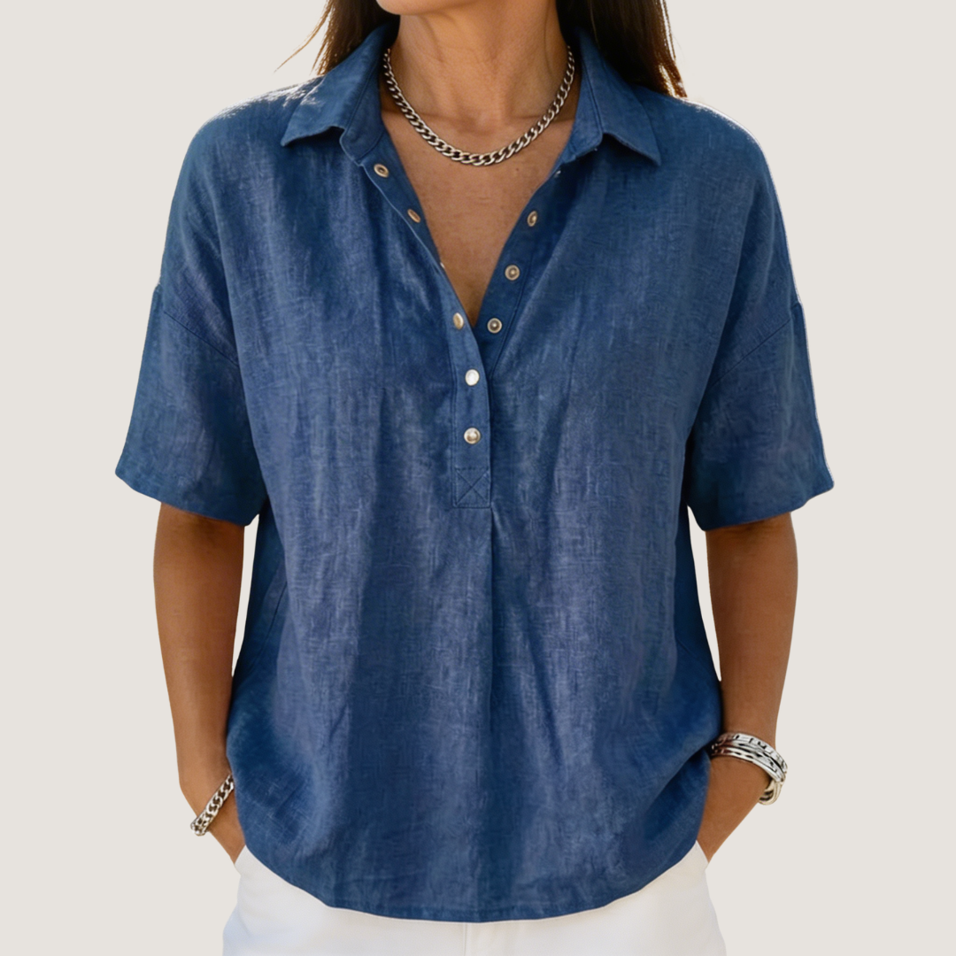 Hélèna | Blouse à col
