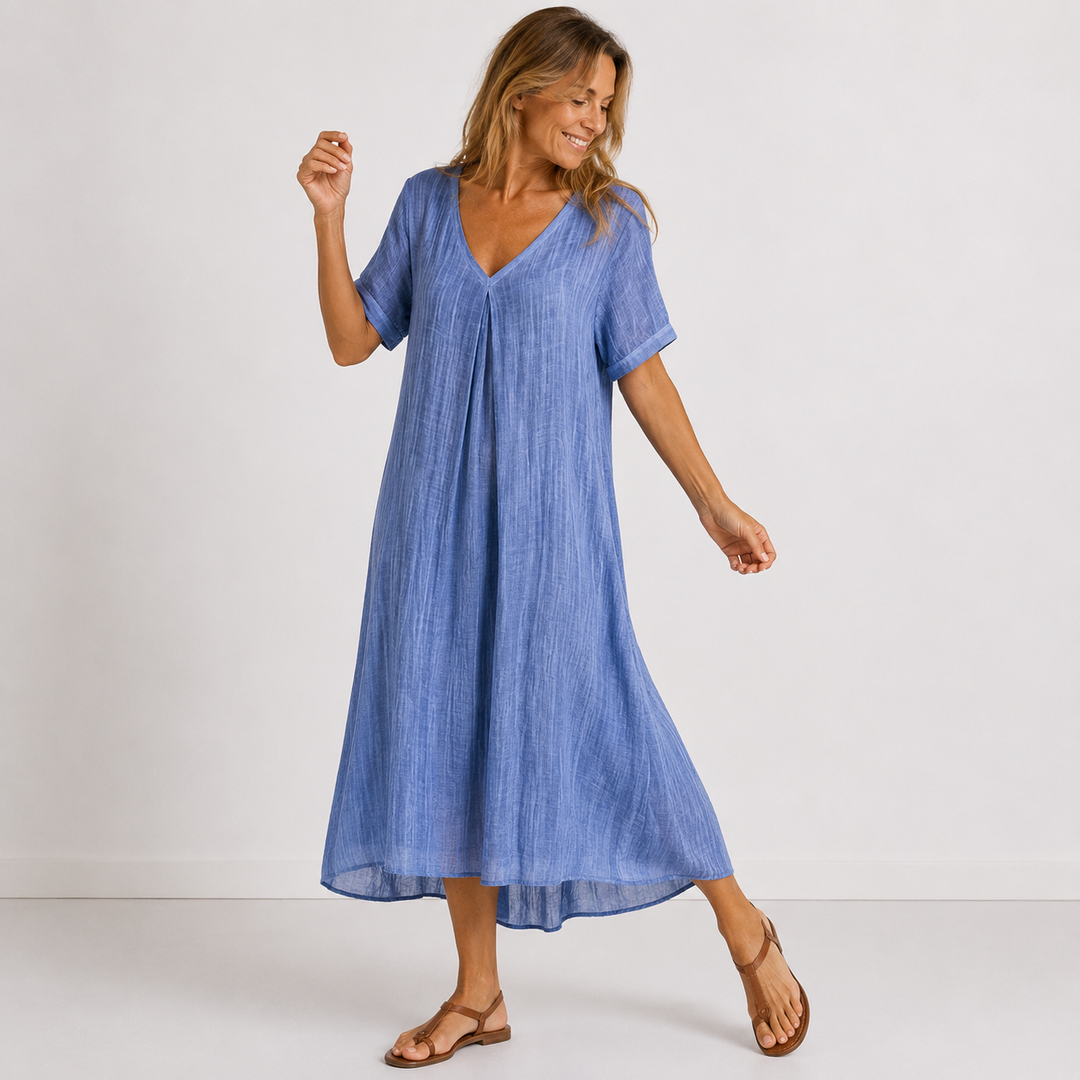 Gervaise - Robe longue fluide