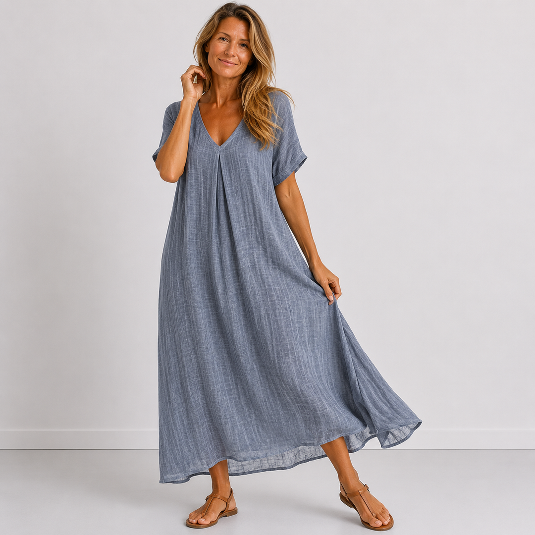 Gervaise - Robe longue fluide