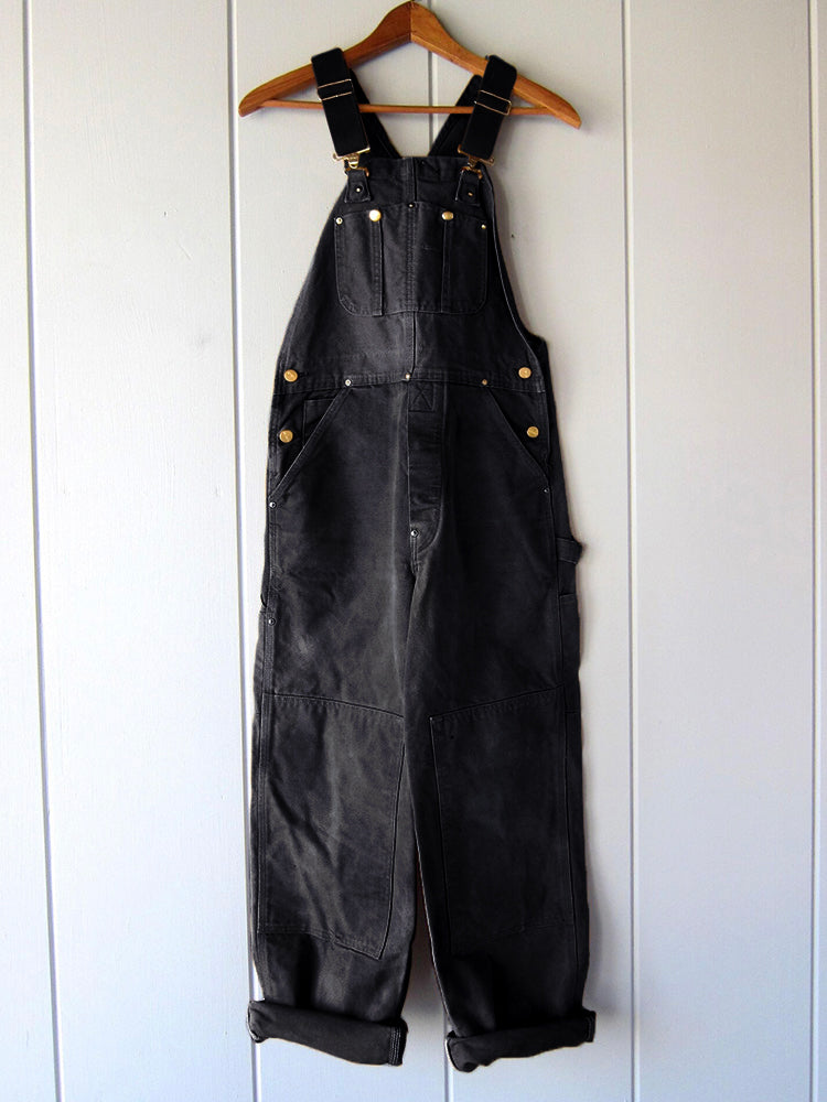 Combinaison En Toile Élégante Avec Poches