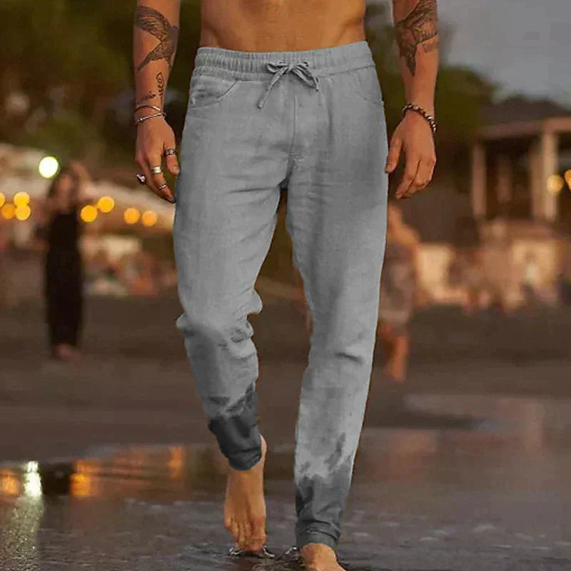 Matteo | Pantalon de plage en lin
