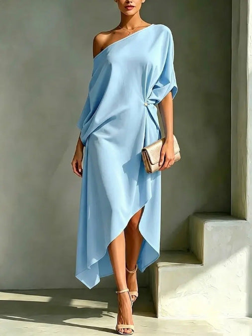 Valerie | Abito elegante asimmetrico