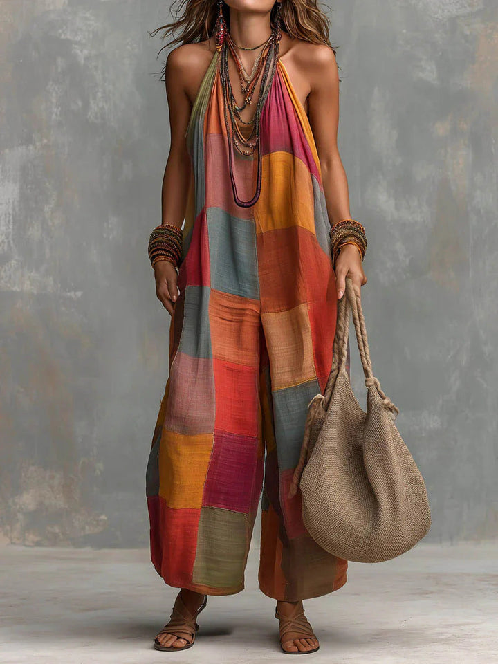 Anna | Combinaison Patchwork Bohème