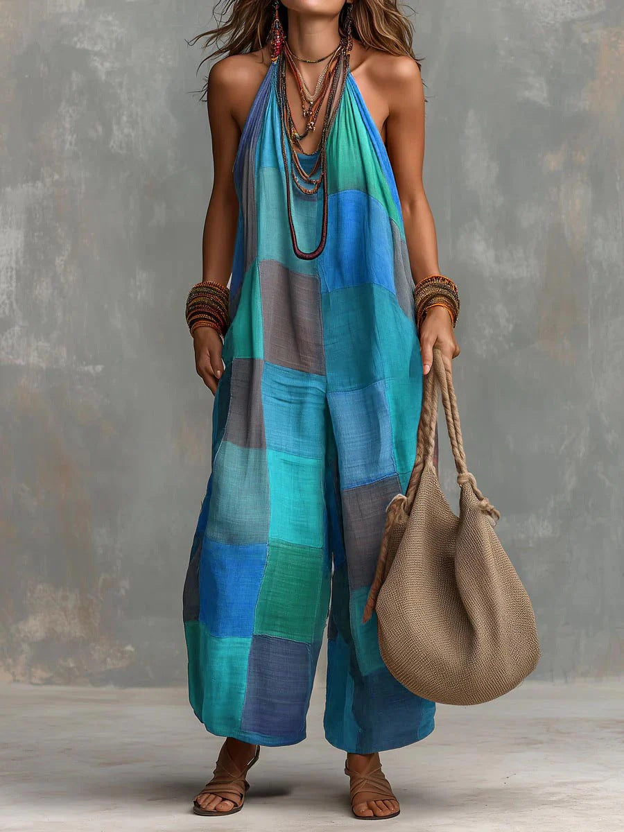 Anna | Combinaison Patchwork Bohème