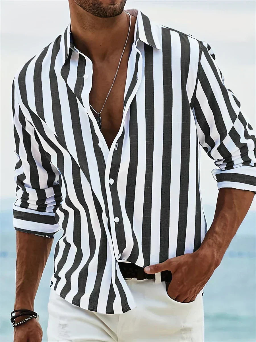 Mason | Chemise Rayée Été Légère