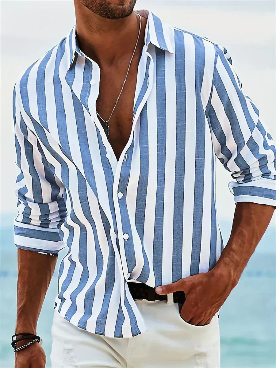Mason | Chemise Rayée Été Légère