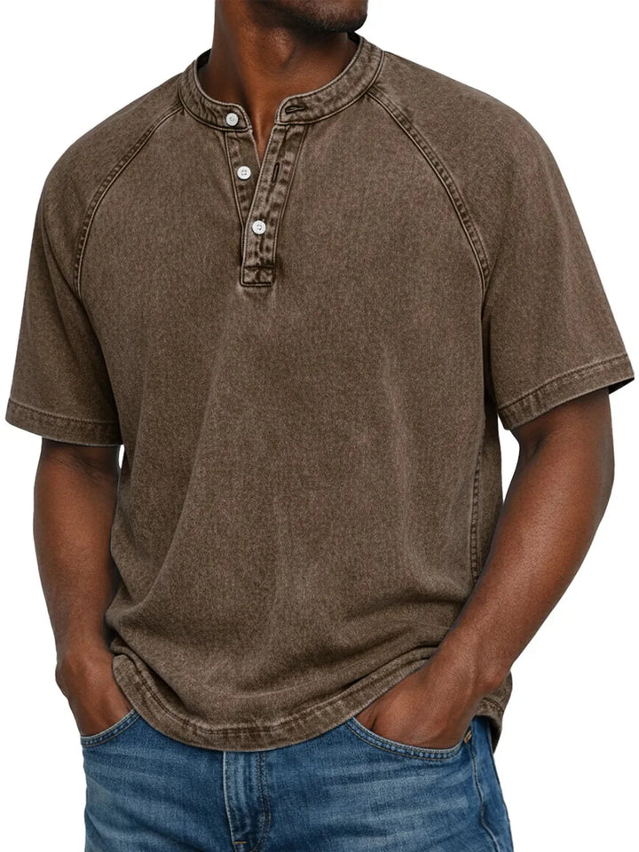 Lucas | Chemise vintage boutonnée pour homme