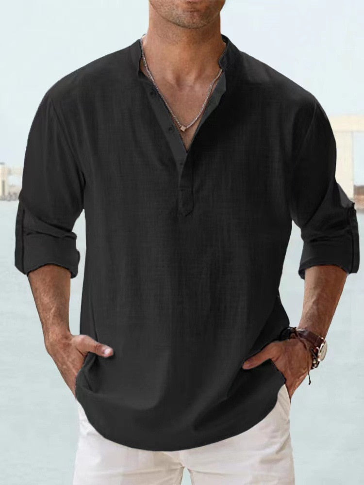 Philippe | Chemise respirante en lin