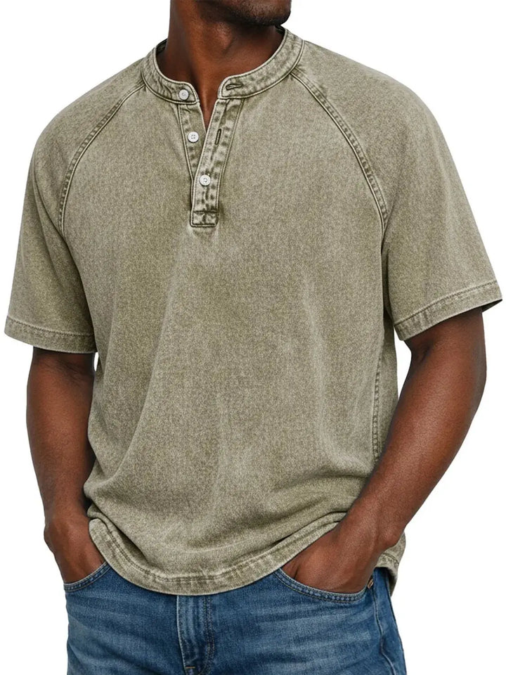 Lucas | Chemise vintage boutonnée pour homme