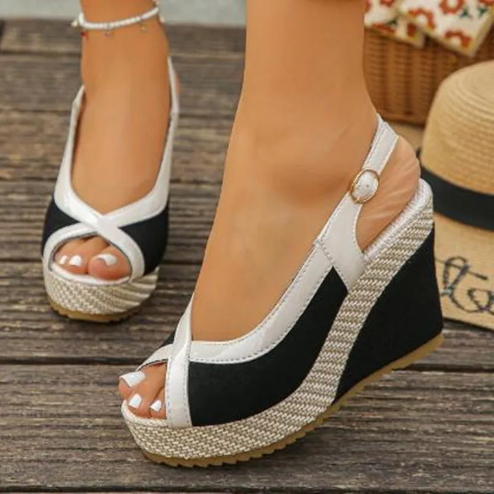 Sandales Palawan À Talons Compensés