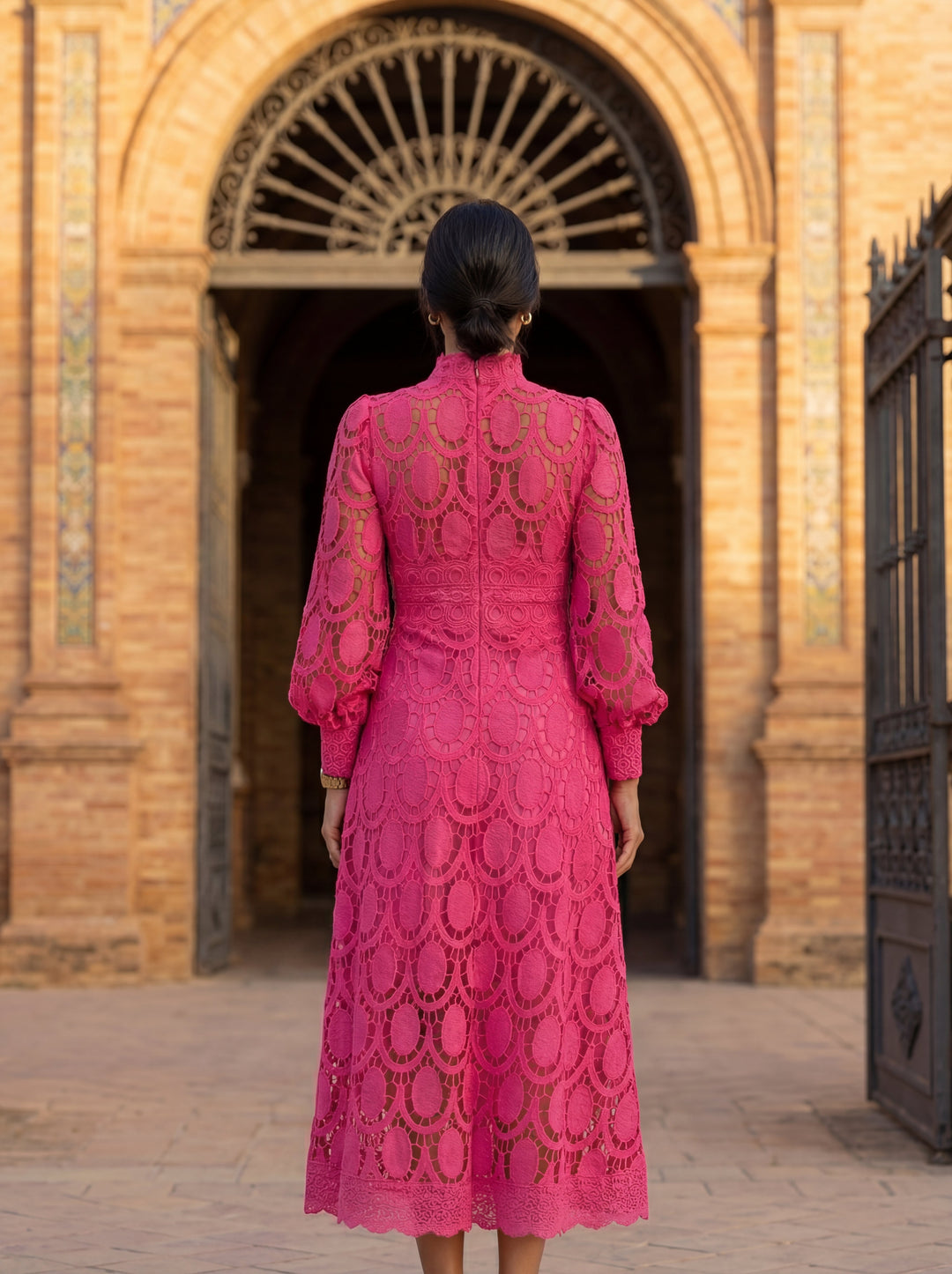 Capricornio | Robe Dentelle Élégante Raffinée