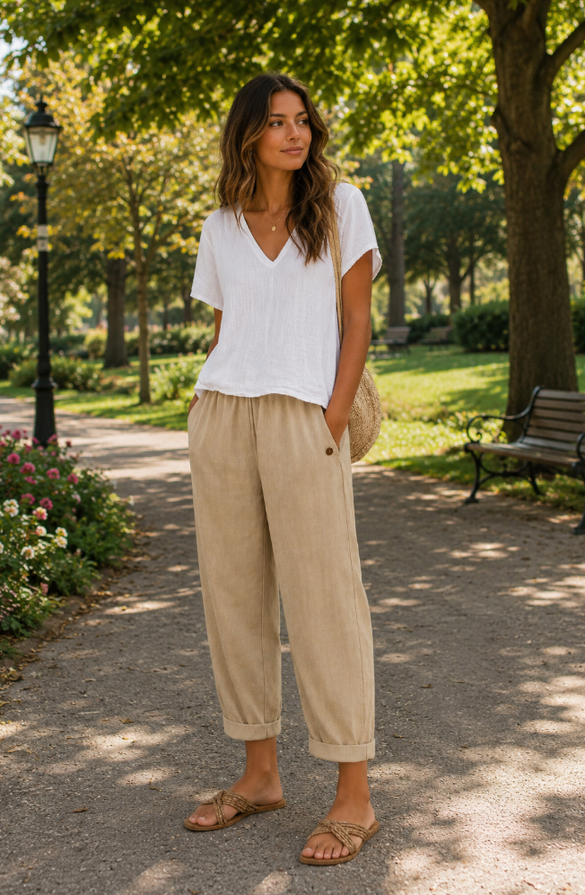 Chantal | Pantalon fluide confort