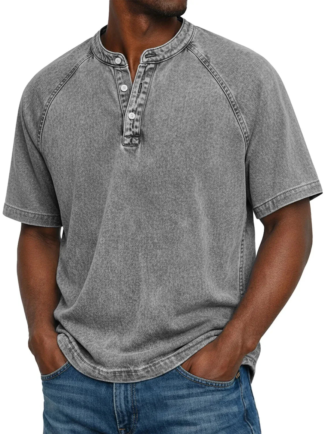 Lucas | Chemise vintage boutonnée pour homme