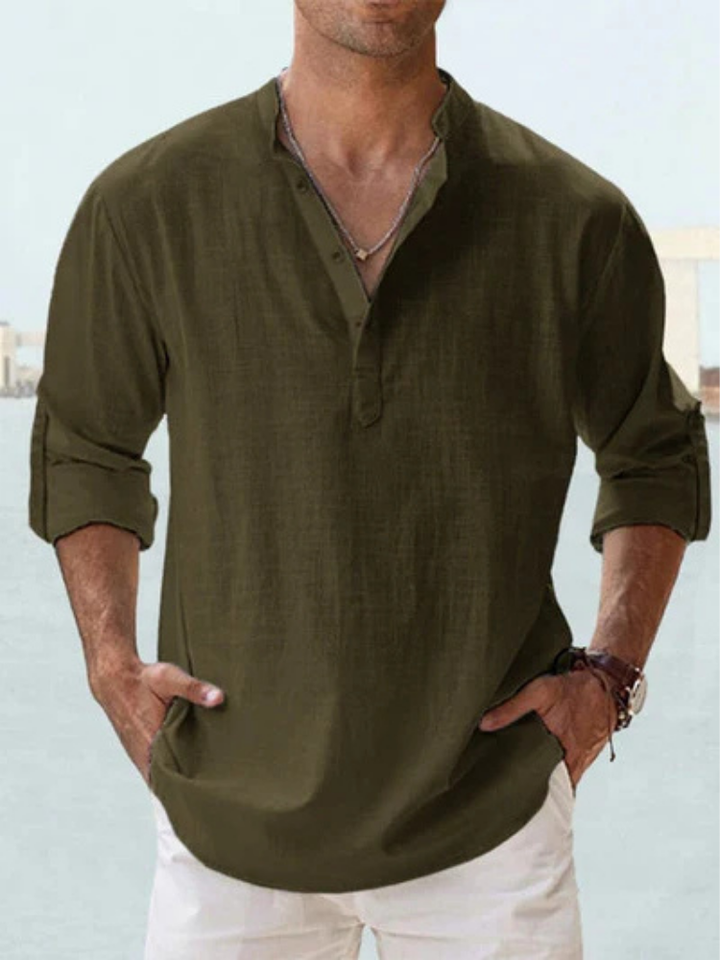 Philippe | Chemise respirante en lin