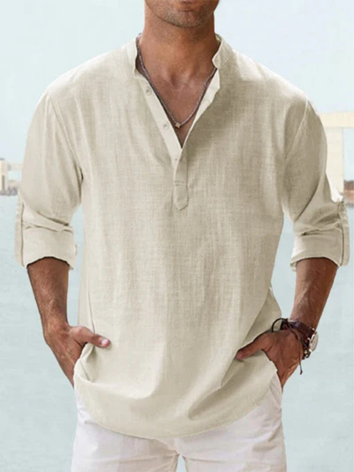 Philippe | Chemise respirante en lin