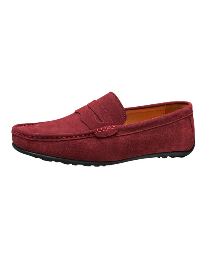 Liam | Mocassins rétro en daim pour homme