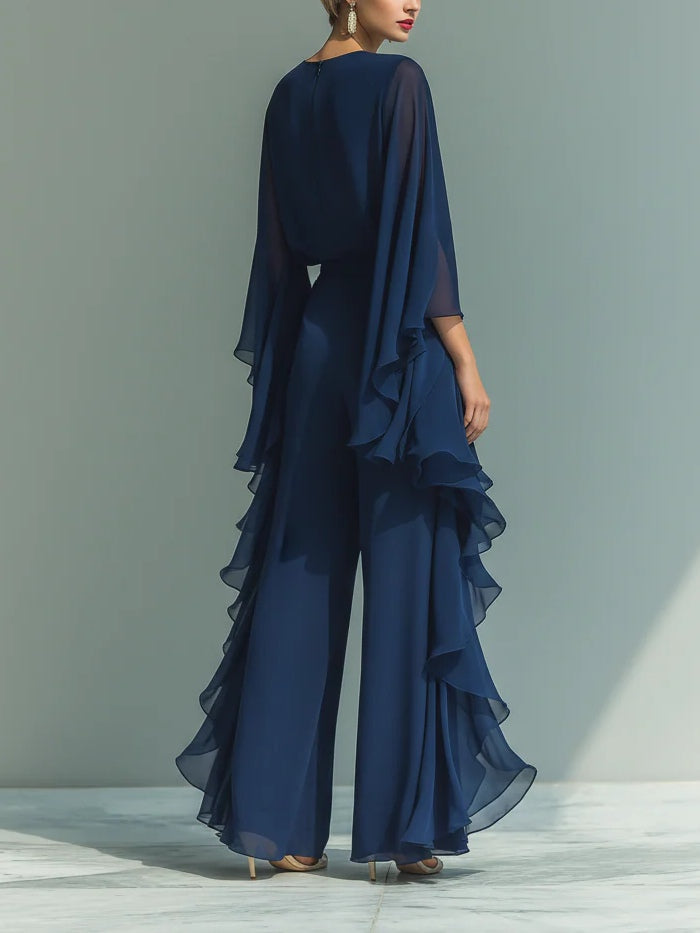Ensemble Masha en mousseline à volants