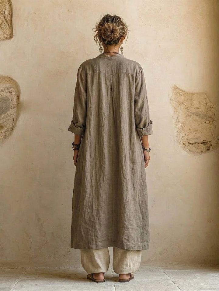 Camille | Ensemble Naturel de 3 Pièces™ - Mélange premium de coton et lin