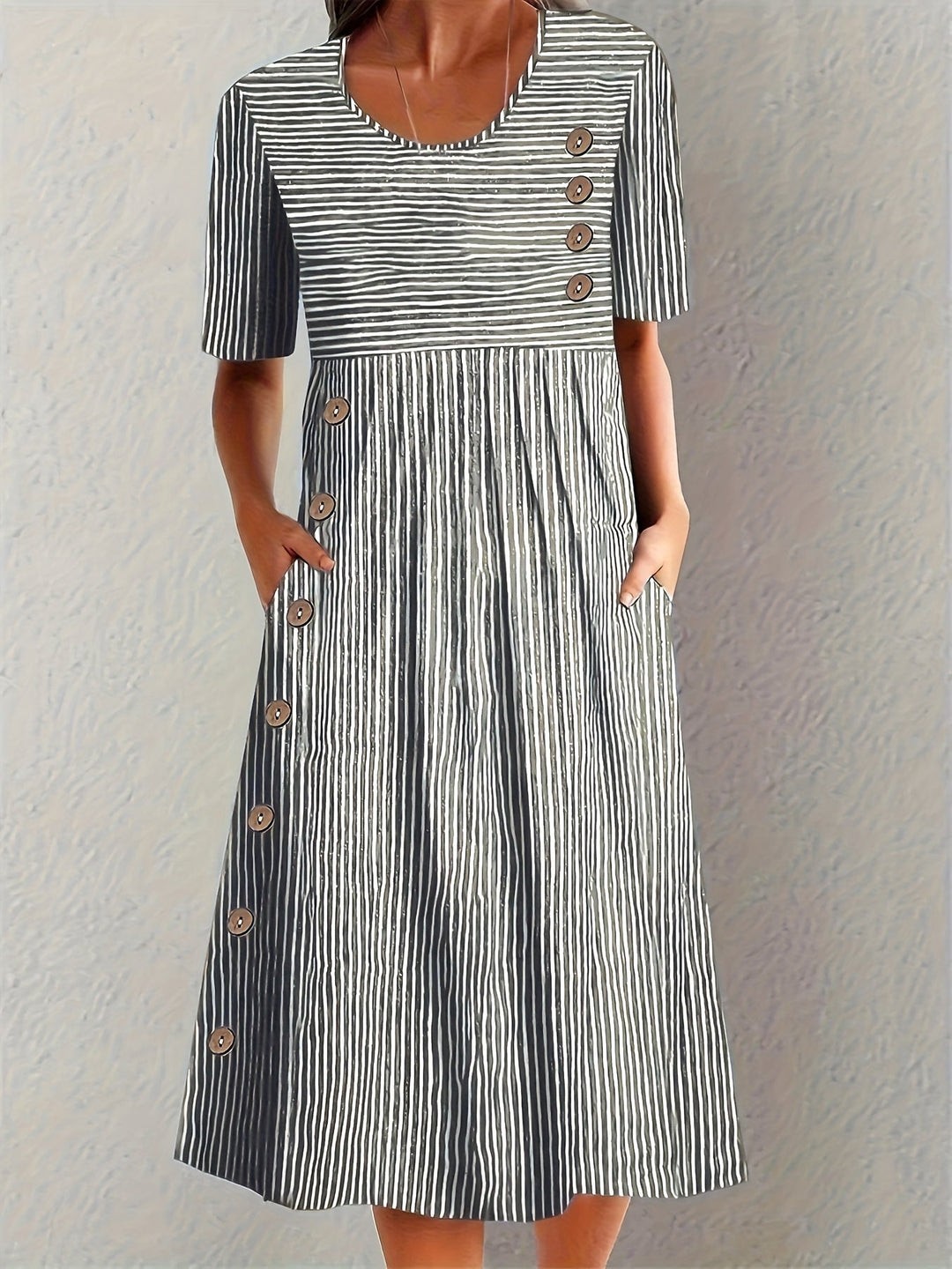Allina | Robe d'été à rayures