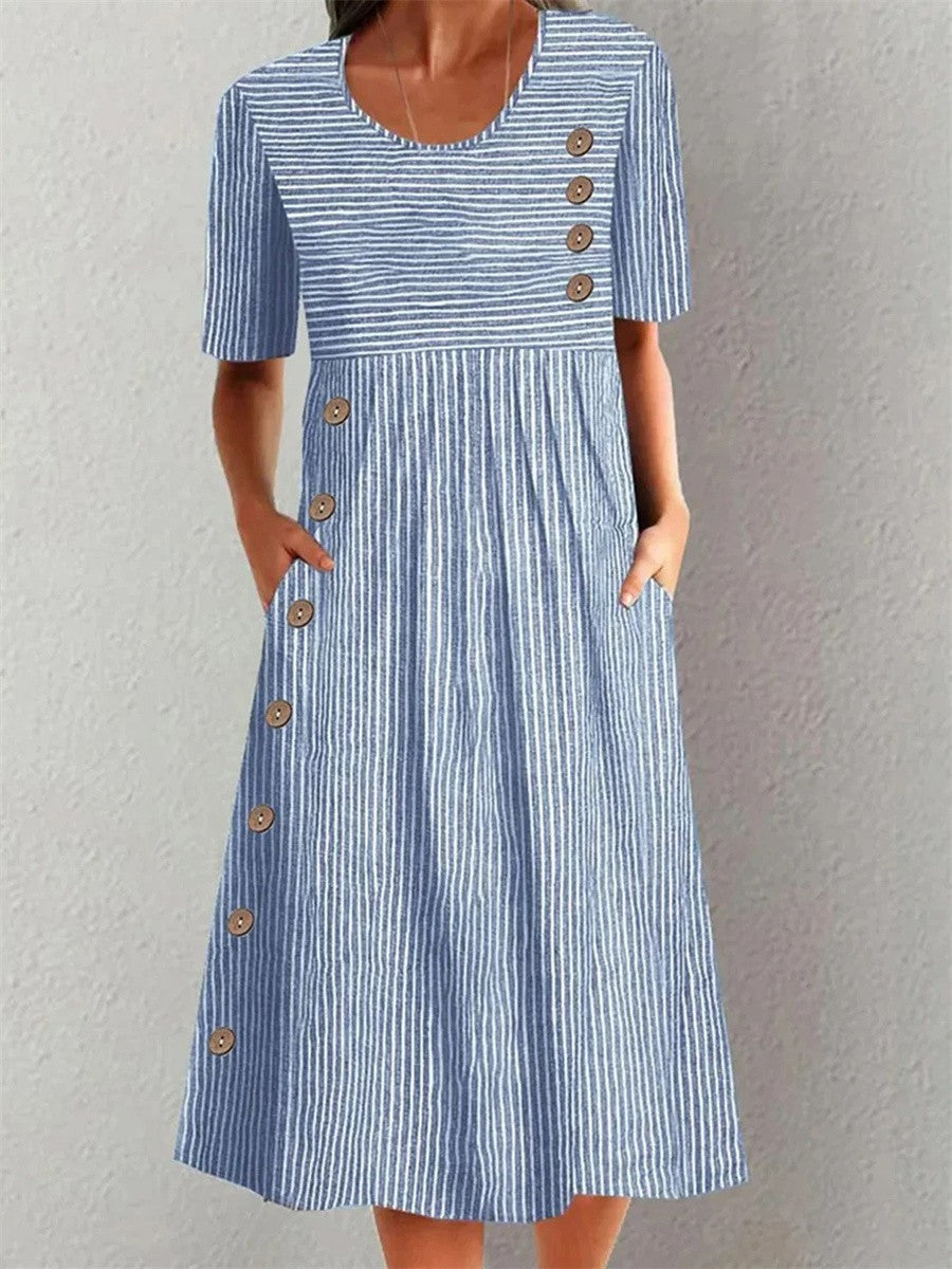 Allina | Robe d'été à rayures