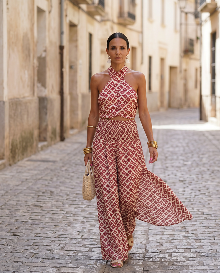 Jane | Ensemble élégant avec design épaules découvertes