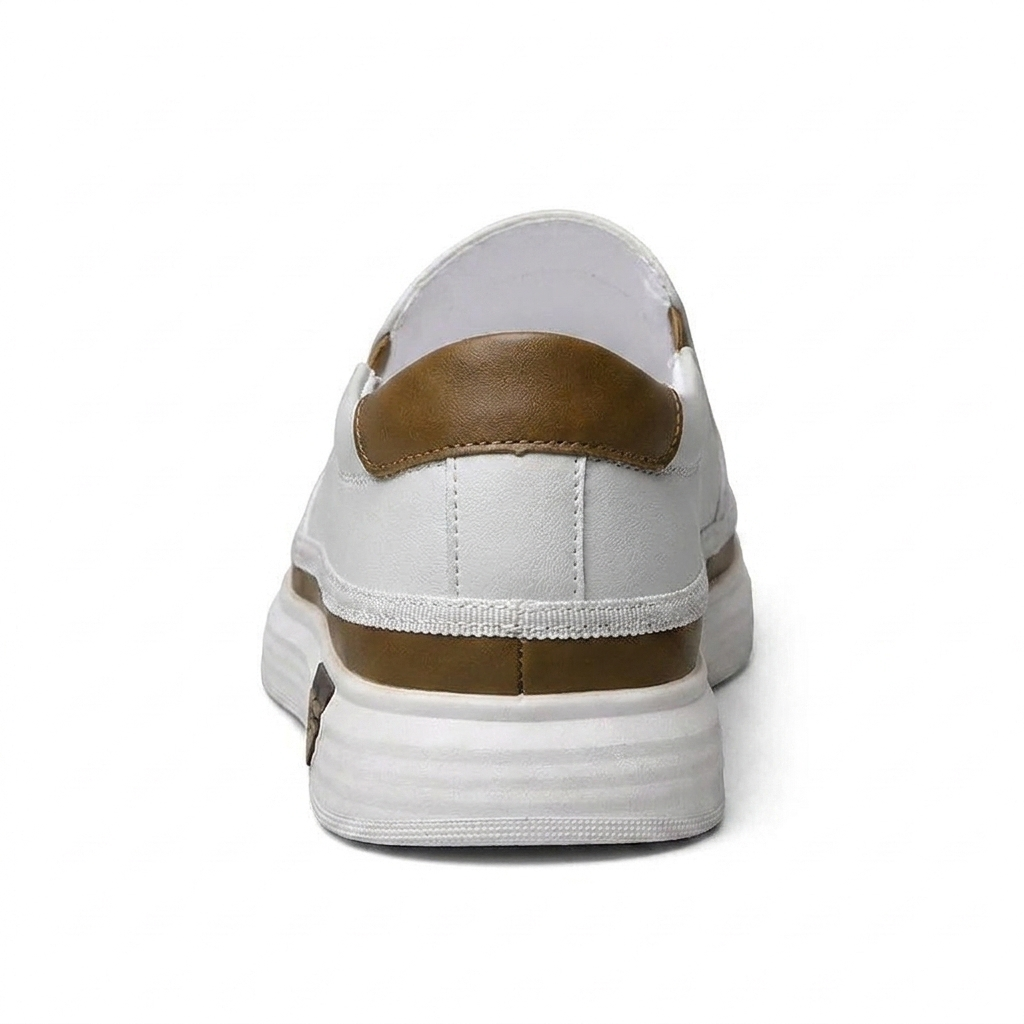 Arthur – Baskets Homme Slip-On en Cuir