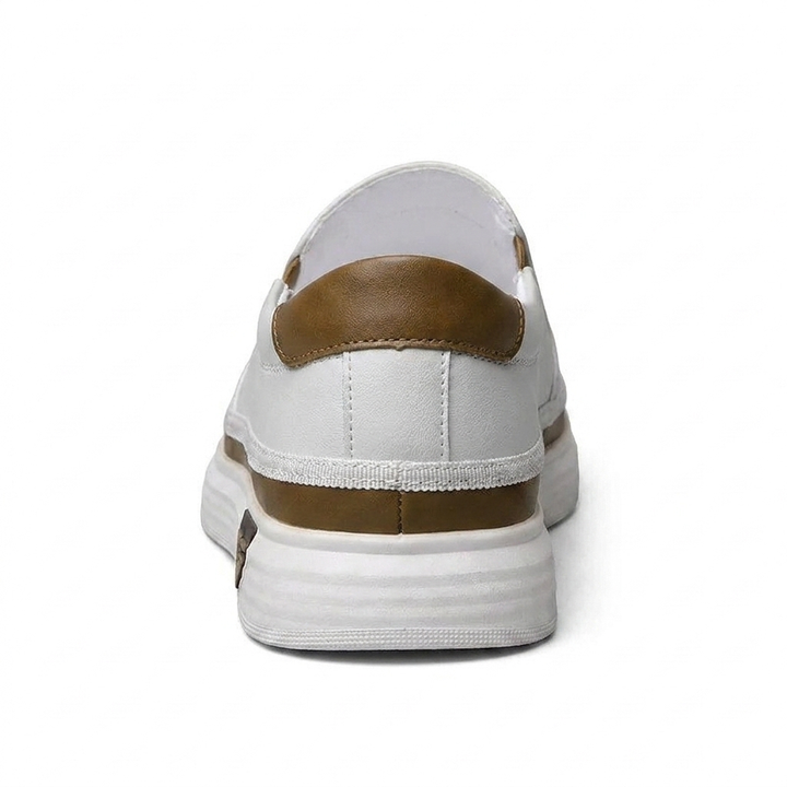 Arthur – Baskets Homme Slip-On en Cuir