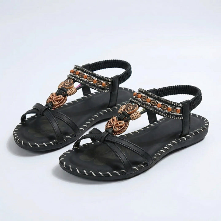 Marie | Sandales Style Ibiza Alliant Confort et Élégance