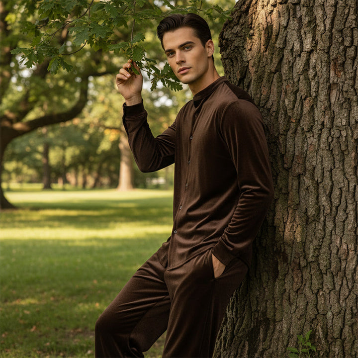 Ensemble Chemise Boutonnée et Pantalon