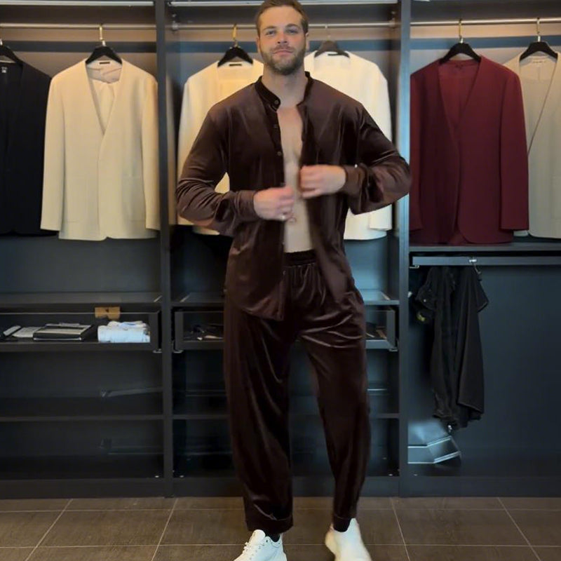 Ensemble Chemise Boutonnée et Pantalon