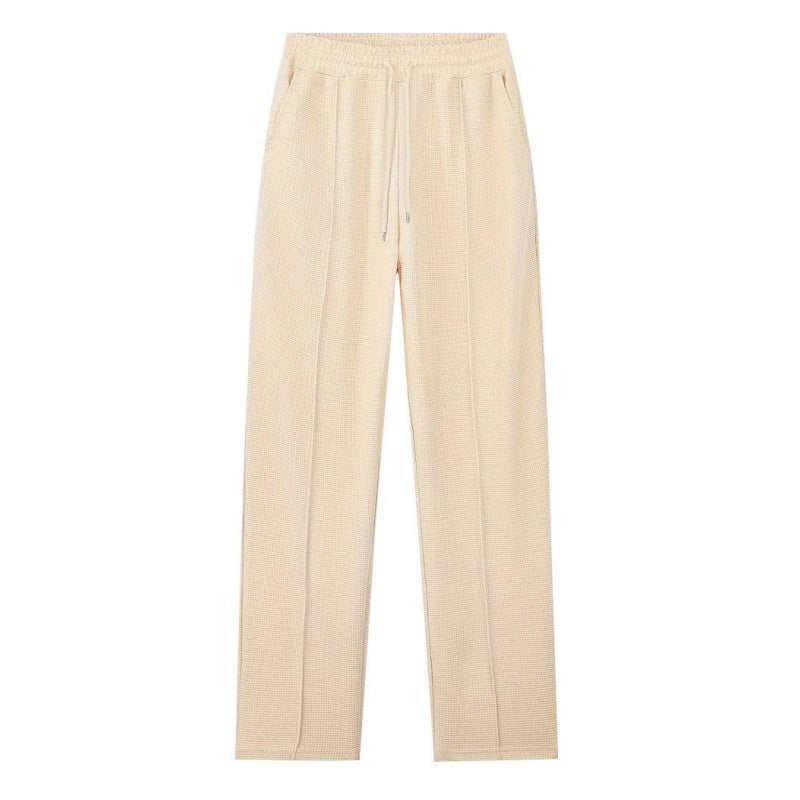Ensemble Maille Gaufrée et Pantalon Droit